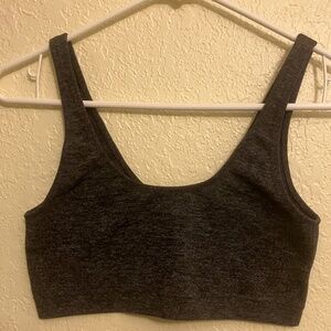 Sports Bra Light to Medium Support Dark Gray Women's - Medium
